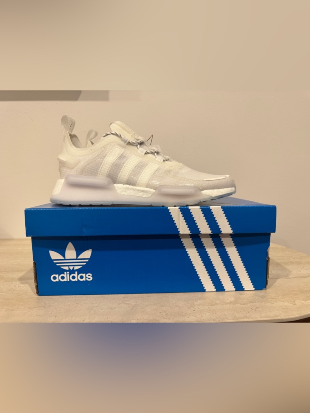 Men’s Adidas “Triple White” NMD V3